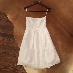 Strapless J.Crew Cotton Dress